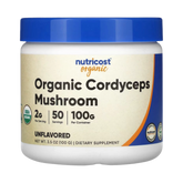 Nutricost, Organic Cordyceps Mushroom, Unflavored, 3.5 oz, 100 g