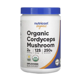 Nutricost, Organic Cordyceps Mushroom, Unflavored, 8.8 oz, 250 g