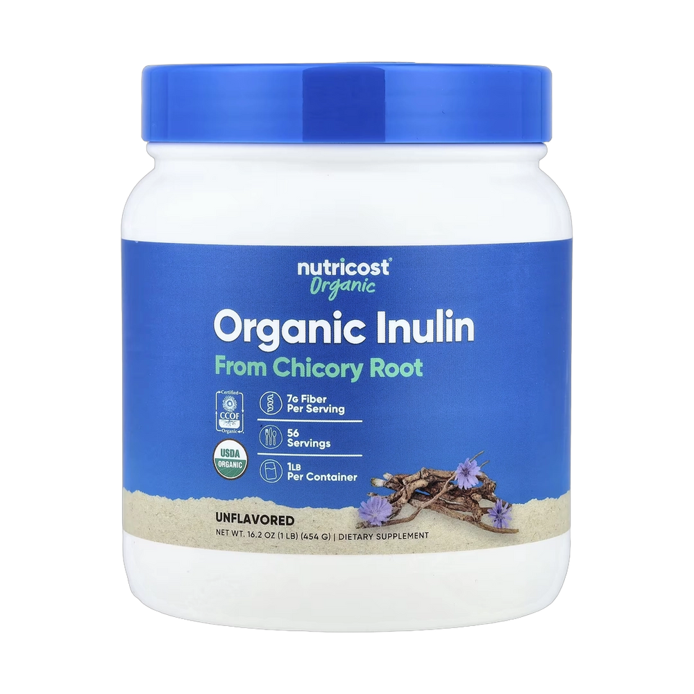 Nutricost, Organic Inulin Powder, Unflavored, 16.2 oz, 454 g