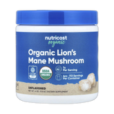 Nutricost, Organic Lion's Mane Mushroom, Unflavored, 4 oz, 113 g