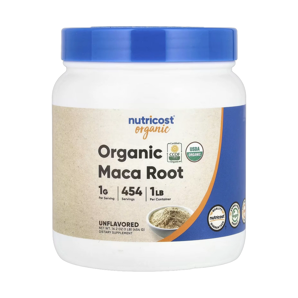 Nutricost, Organic Maca Root, Unflavored, 1 lb, 454 g
