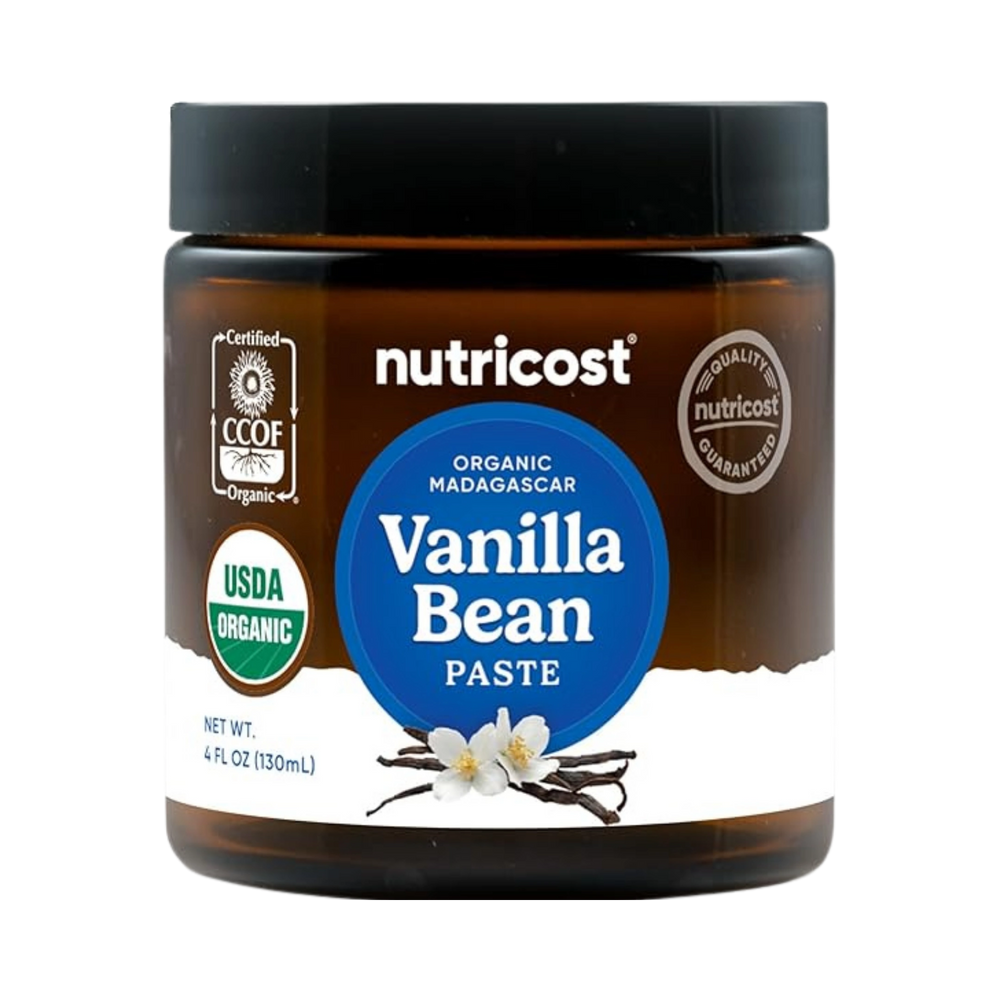 Nutricost Organic Madagascar Vanilla Bean Paste, 4 oz