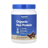 Nutricost, Organic Pea Protein, Chocolate, 1 lb, 454 g