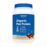 Nutricost, Organic, Pea Protein, Chocolate, 3 lb, 1,361 g