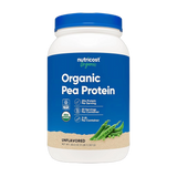 Nutricost, Organic, Pea Protein, Unflavored, 3 lb, 1,361 g