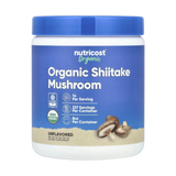 Nutricost, Organic Shiitake Mushroom Powder, Unflavored, 8 oz