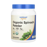 Nutricost, Organic Spinach Powder, Unflavored, 16.2 oz, 454 g