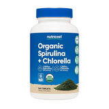 Nutricost, Organic Spirulina + Chlorella, 3,000 mg, 360 Tablets