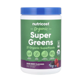 Nutricost, Organic Super Greens, Mixed Berry, 11.8 oz, 330 g