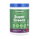 Nutricost, Organic Super Greens, Mixed Berry, 11.8 oz, 330 g