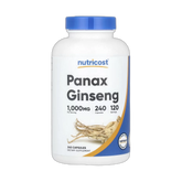 Nutricost, Panax Ginseng, 240 Capsules