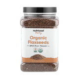 Nutricost, Pantry, Organic Flaxseeds, 32.4 oz, 907 g