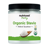 Nutricost, Pantry, Organic Stevia, Natural Sweetener, 8 oz
