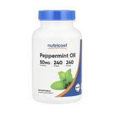 Nutricost, Peppermint Oil, 50 mg, 240 Softgels
