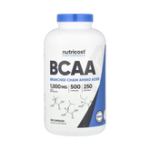 Nutricost, Performance, BCAA, 500 Capsules