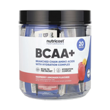Nutricost, Performance, BCAA+, Raspberry Lemonade, 20 Packets, 0.5 oz (14 g) Each