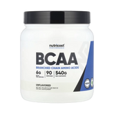 Nutricost, Performance, BCAA, Unflavored, 1.2 lb, 540 g