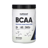 Nutricost, Performance, BCAA, Unflavored, 12.9 oz, 360 g