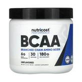 Nutricost, Performance, BCAA, Unflavored, 6.3 oz, 180 g
