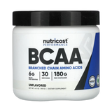 Nutricost, Performance, BCAA, Unflavored, 6.3 oz, 180 g