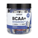 Nutricost, Performance, BCAA +, Variety Pack, 20 Packets, 0.5 oz (13-14 g) Each