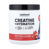 Nutricost, Performance, Creatine + Hydration, Fruit Punch, 10.1 oz, 282 g