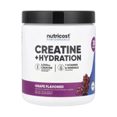 Nutricost, Performance, Creatine + Hydration, Grape, 9.9 oz, 276 g