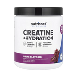 Nutricost, Performance, Creatine + Hydration, Grape, 9.9 oz, 276 g