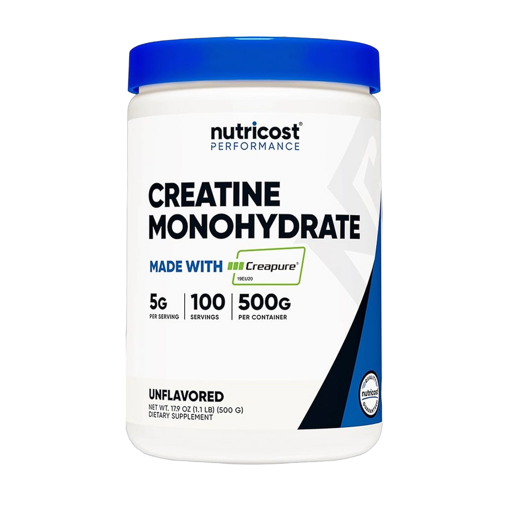 Nutricost, Performance, Creatine Monohydrate, 1.1 lb, 500 g