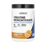 Nutricost, Performance, Creatine Monohydrate, Mandarin Orange, 1.1 lb, 500 g