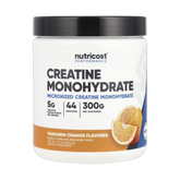 Nutricost, Performance, Creatine Monohydrate, Mandarin Orange, 10.7 oz, 300 g