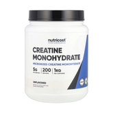 Nutricost, Performance, Creatine Monohydrate, Unflavored , 2.2 lb, 1 kg