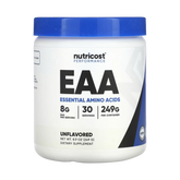 Nutricost, Performance, EAA, Unflavored, 8.9 oz, 249 g