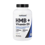 Nutricost, Performance, HMB + Vitamin D3, 240 Capsules