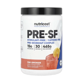 Nutricost, Performance, Pre-SF, Stimulant-Free Pre-Workout Complex, Pink Lemonade, 1 lb, 465 g