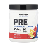 Nutricost, Performance, Pre-Workout Complex, Fruit Punch, 14 oz, 393 g
