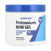 Nutricost, Potassium BHB, goBHB®, Unflavored, 8.9 oz, 250 g