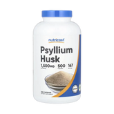 Nutricost, Psyllium Husk, 500 Capsules