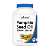 Nutricost Pumpkin Seed Oil 3,000mg Per Serving, 180 Softgels