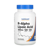 Nutricost, R-Alpha Lipoic Acid , 100 mg , 120 Capsules