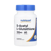 Nutricost, S-Acetyl L-Glutathione, 100 mg, 60 Capsules