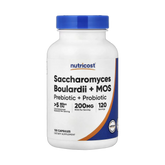 Nutricost, Saccharomyces Boulardii + MOS, 120 Capsules