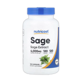 Nutricost, Sage, 120 Capsules