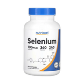 Nutricost, Selenium, 100 mcg, 240 Capsules