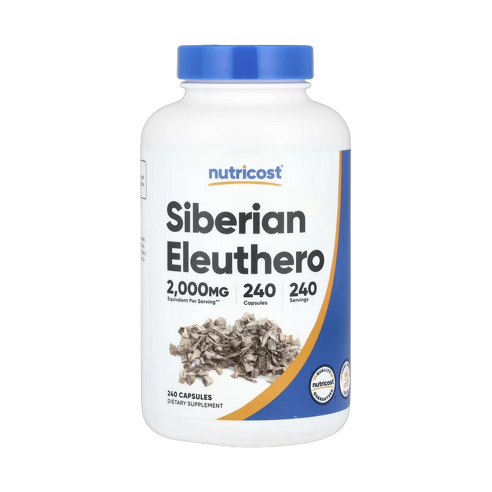 Nutricost, Siberian Eleuthero, 2,000 mg, 240 Capsules