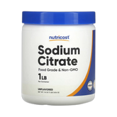 Nutricost, Sodium Citrate, Unflavored, 16 oz, 454 g