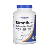 Nutricost, Strontium, 240 Capsules