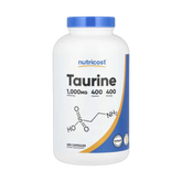 Nutricost, Taurine, 1,000 mg , 400 Capsules