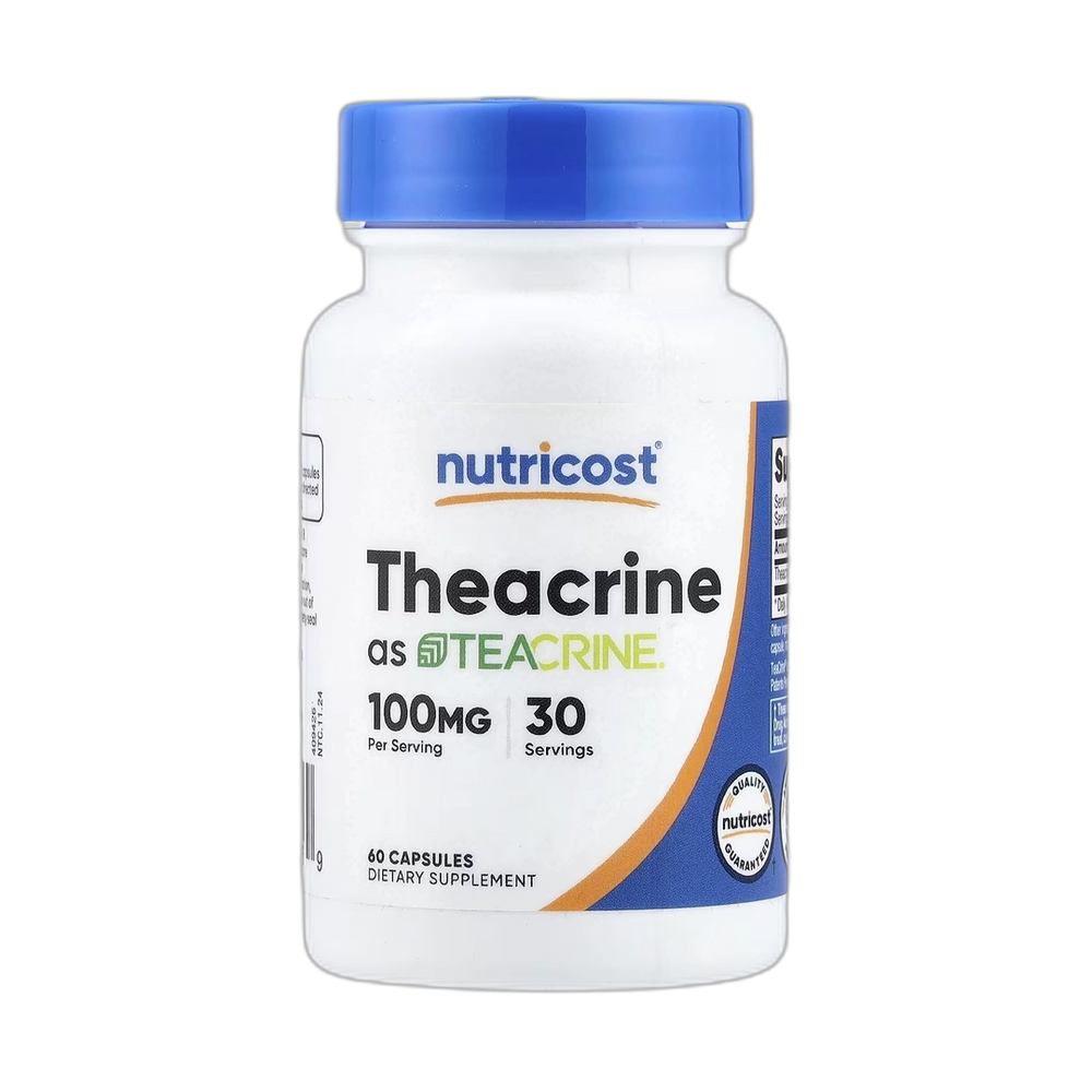 Nutricost, Theacrine as Teacrine, 60 Capsules