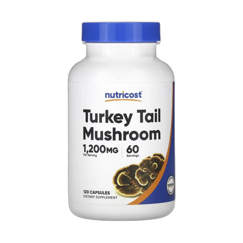 Nutricost, Turkey Tail Mushroom, 120 Capsules